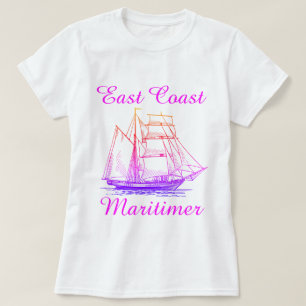 Öster kusten Maritimer sjöskjorta frakt T Shirt