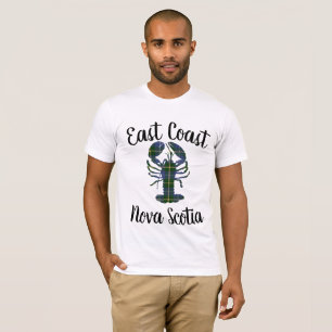 Öster Kusten Nova Scotia tartan lobster T-Shirt