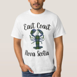 Öster Kusten Nova Scotia tartan lobster T-Shirt