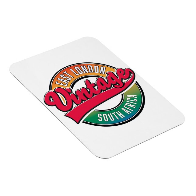 Öster London South Afrika logotyp  Magnet (Högersidan)
