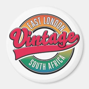 Öster London South Afrika logotyp Magnet