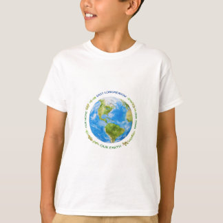 Öster Longmeadow Earth Day, ursprunglig logotyp, T Shirt