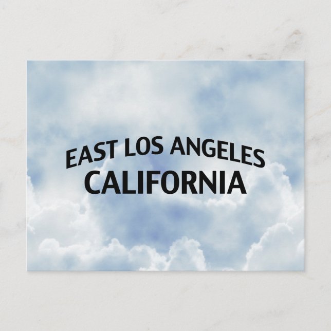 Öster Los Angeles Kalifornien Vykort (Framsida)