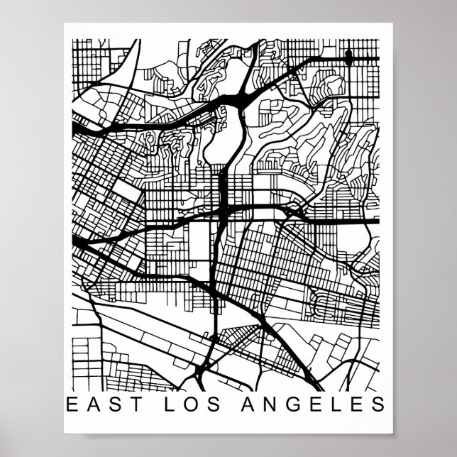 Öster Los Angeles Poster (Framsidan)