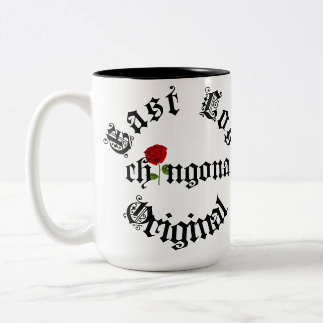 Öster Los Chingona Ursprungligt kaffe mugg (Vänster)