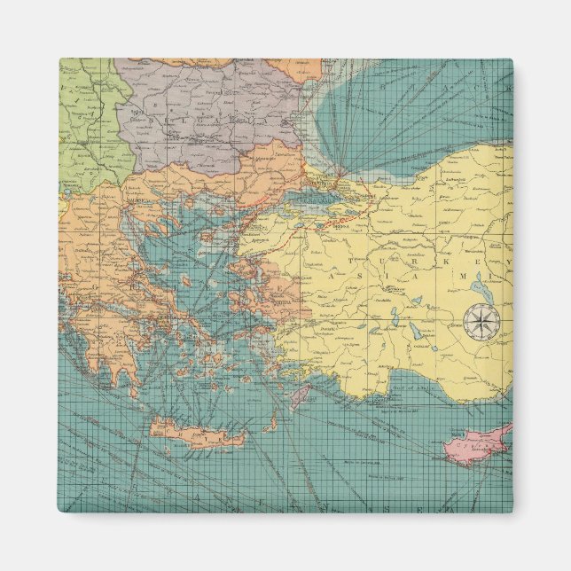 Öster Medelhavet Magnet (Framsidan)