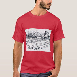 Öster Palo Alto Kalifornien T Shirt