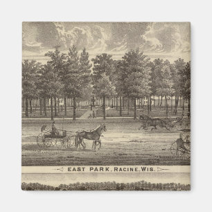 Öster Park, Racine and Oakland Farm Magnet