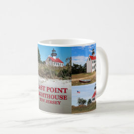 Öster Point fyr, New jersey Mugg