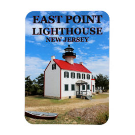 Öster Point Lighthouse, New jersey Photo Magnet