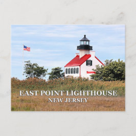 Öster Point Lighthouse, New jersey vykort