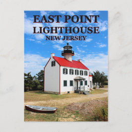 Öster Point Lighthouse, New jersey vykort