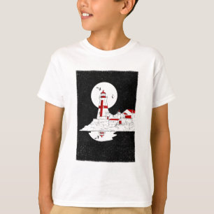 Öster Quoddy Head Lighthouse platt skjorta amazon T Shirt