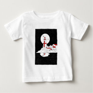 Öster Quoddy Head Lighthouse platt skjorta amazon T Shirt