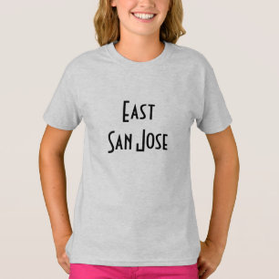 Öster San Jose i vinkelrät brev Tröja