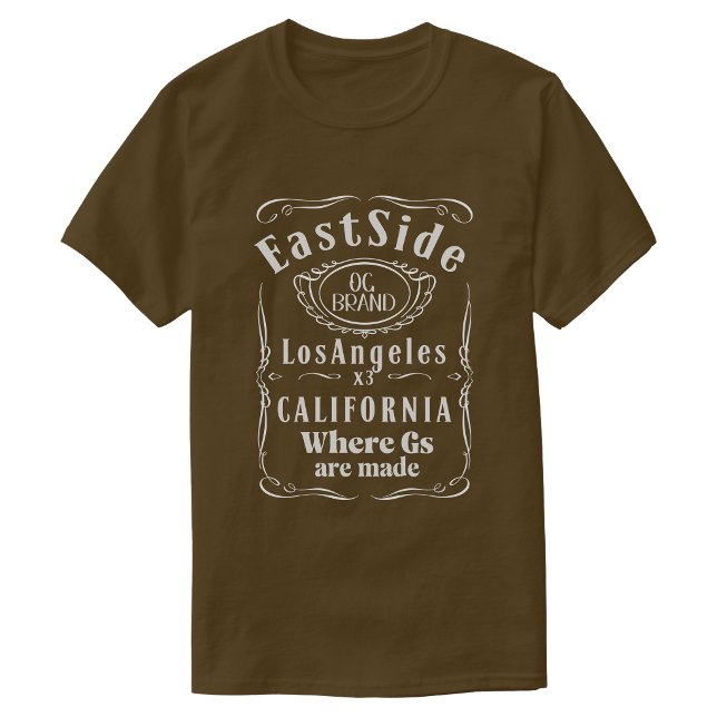 Öster Side Los Angeles Tshirt T Shirt (East Side Los Angeles T-shirt)