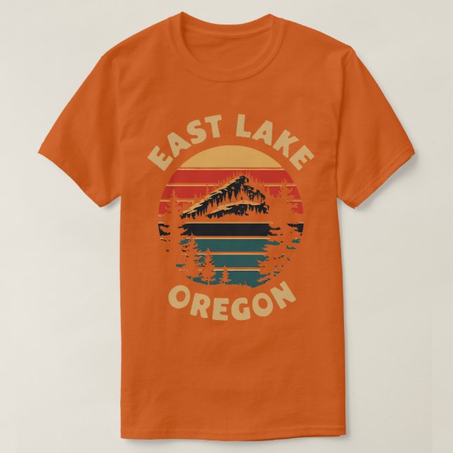 Öster Sjö Oregon Vintage T Shirt (Design framsida)