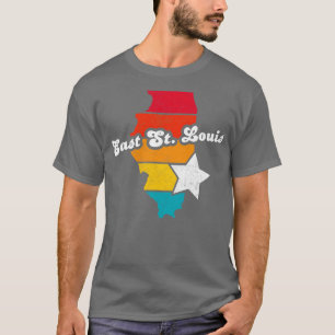 Öster St Louis Illinois Vintage Distress Souvenir T Shirt