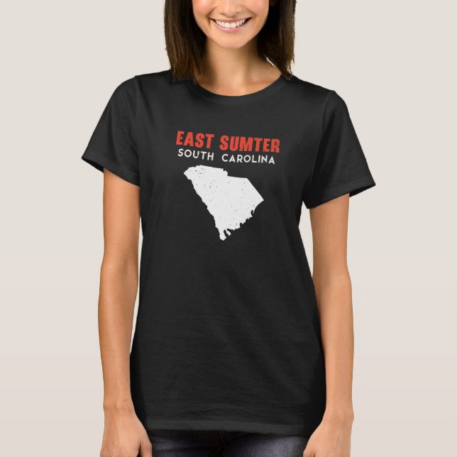 Öster Sumter South Carolina Förenta staterna T Shirt (Framsida)