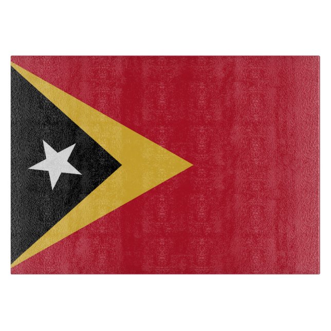 Öster Timor flagga (Framsidan)