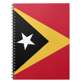 Öster Timor flagga Anteckningsbok