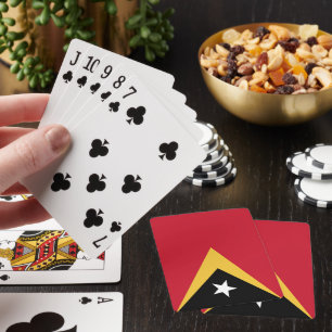 Öster Timor flagga Casinokort