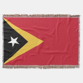 Öster Timor flagga Filt