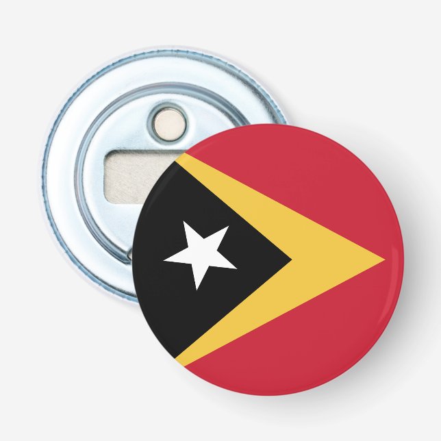 Öster Timor flagga Flasköppnare (Framsidan)