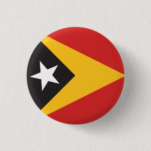 Öster Timor Flagga Knapp