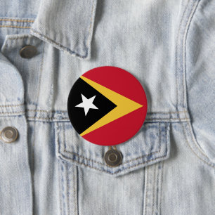 Öster Timor flagga Knapp