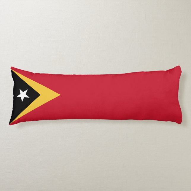 Öster Timor flagga Kroppskudde (Framsidan)