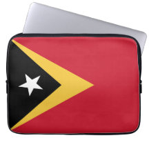 Öster Timor flagga