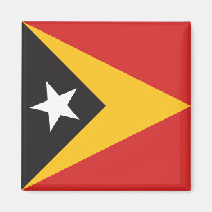 Öster Timor Flagga Magnet