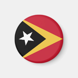 Öster Timor flagga Magnet