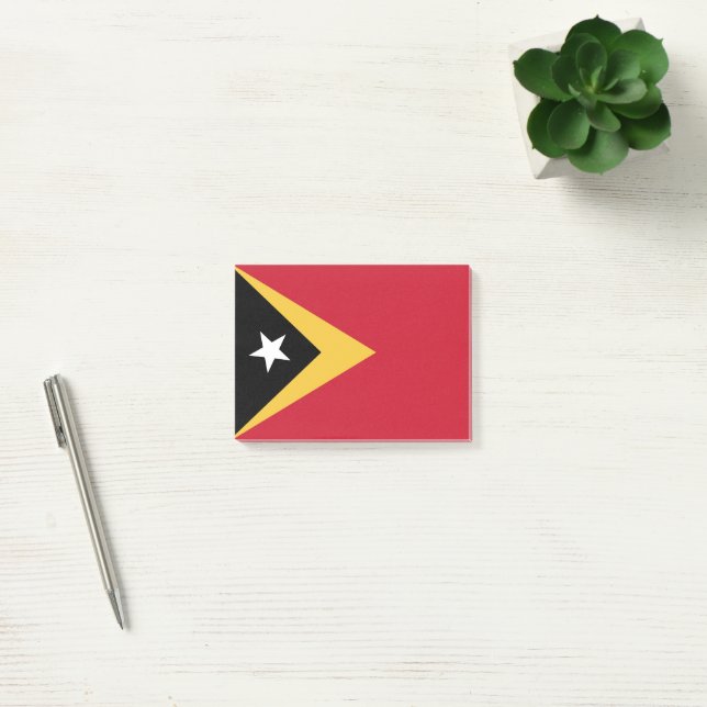 Öster Timor flagga Post-it Block (Kontor)