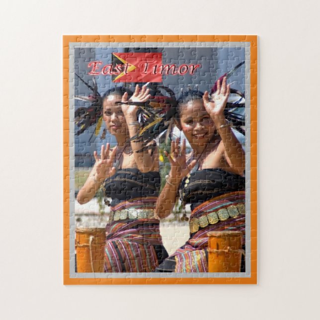 Öster Timor - Pussel (Vertikal)