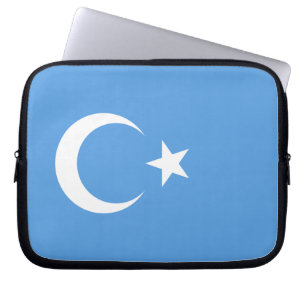Öster Turkestan Uyghur Flagga Laptop Sleeve