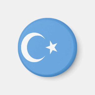 Öster Turkestan Uyghur Flagga Magnet