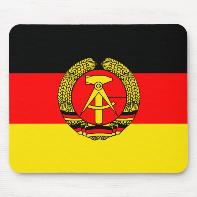 Öster Tyskland, Flagga Musmatta (Framsidan)