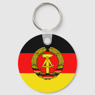 Öster Tyskland Flagga Nyckelring