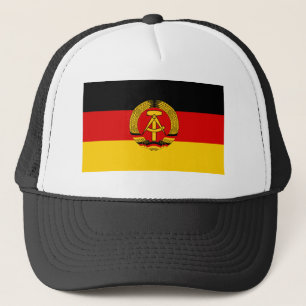 Öster Tyskland Flagga Truckerkeps