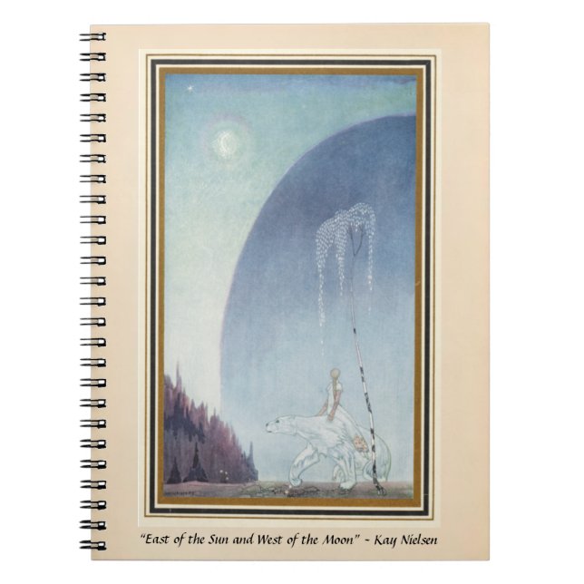Öster vid Sol och Väster vid Måne Anteckningsbok (Framsidan)