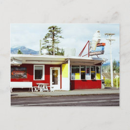 Öster Vind-in, Cascade Locks, Oregon-vykort Vykort