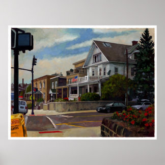 Öster Vind Över Weehawken 2013 av Stephen Gardner Poster