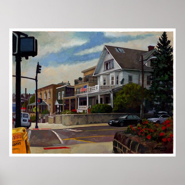 Öster Vind Över Weehawken 2013 av Stephen Gardner Poster (Framsidan)