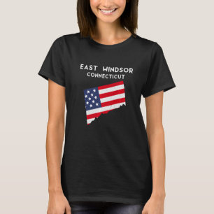 Öster Windsor Connecticut USA State America Travel T Shirt