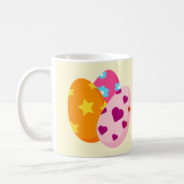 Ostereier easter eggs kaffemugg (Vänster)