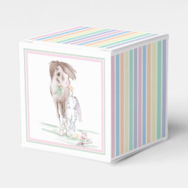 Ostergeschenk-Verpackung Pferd und Osterhase Presentaskar