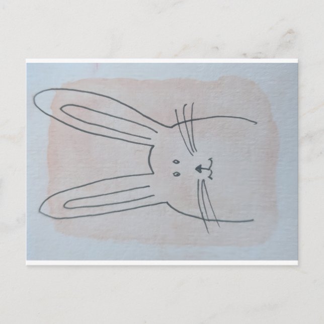 Osterhasen Helg Vykort (Framsida)