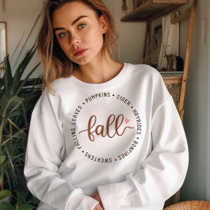 ÖSTERMIN THEMED FALLING LÖV, CIDER, PUMPKINER T SHIRT